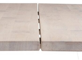 Tillægsplade Til Spisebord House Sander Asta Hvid Egetræ 103x50x4