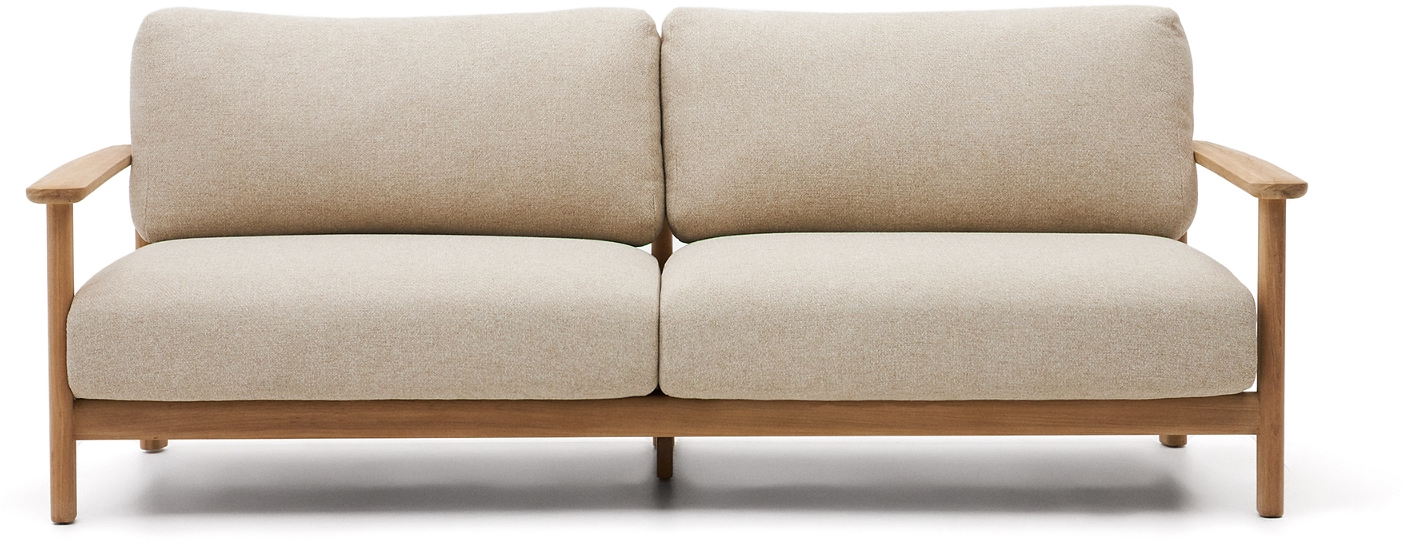Udendørs Personers Sofa Kave Home Tirant Fsc Teaktræ H76xb96xl212