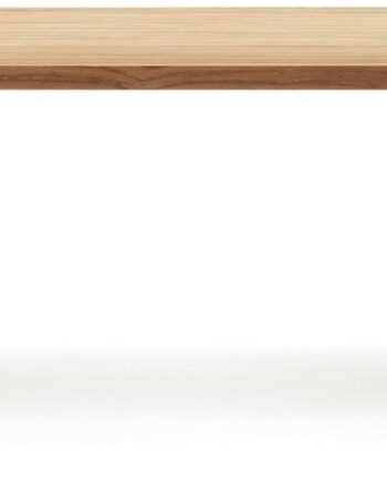 Udendørs Spisebord Kave Home Canadell Massivt Genanvendt Teak Natur 220 100