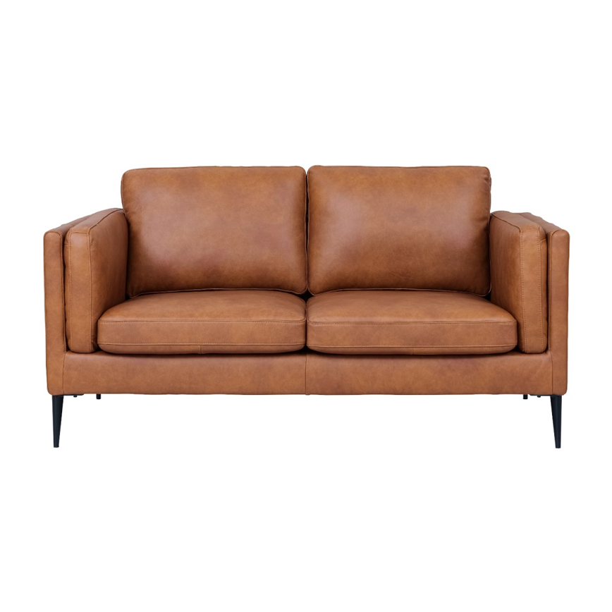 Valencia 2pers Sofa Cognac Læder 340455