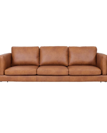 Valencia 3pers Sofa Cognac Læder 340454