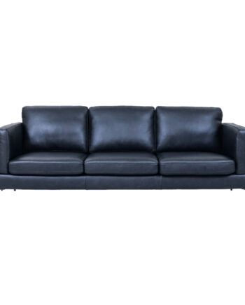 Valencia 3pers Sofa Skarp Pris Sort Læder 340451