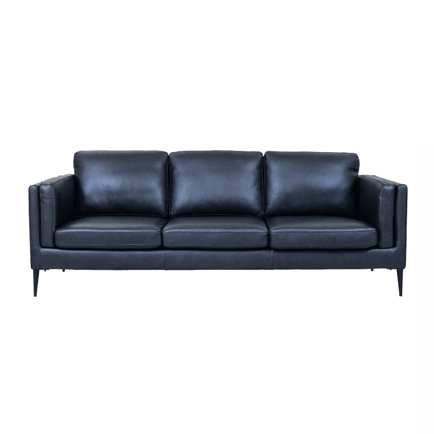 Valencia 3pers Sofa Skarp Pris Sort Læder 340451