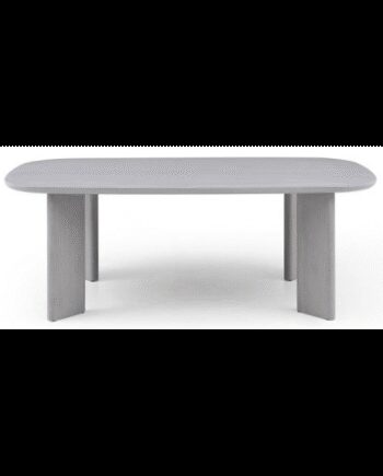 Vasto Spisebord Egetræ Egetræsfinr 215 110 Washed Grey