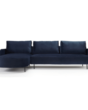 Vinterhavn Sofa  Pers Sofa Blå Velour