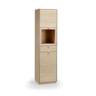 Vitrineskab Sm914eh Hvidolie 50x44x200cm