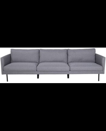 Zoom Personers Sofa Polyester 260 Sort Grå
